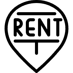 Style Three Pin Rent Icon from Ultimate Light Set