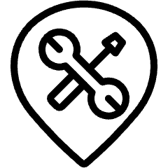 Style Three Pin Repair Tool Icon from Ultimate Light Set