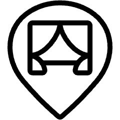 Style Three Pin Theater Icon from Ultimate Light Set
