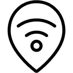 Style Two Pin Wifi Icon from Ultimate Light Set