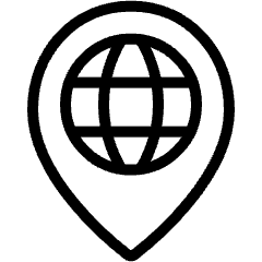 Style Two Pin World Icon from Ultimate Light Set