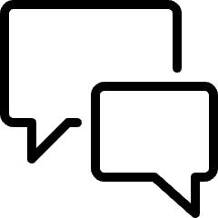 Conversation Chat 1 Icon from Ultimate Light Set