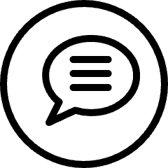 Messages Bubble Text Icon from Ultimate Light Set