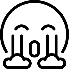 Smiley Crying Rainbow Icon from Ultimate Light Set