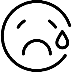 Smiley Crying Icon from Ultimate Light Set