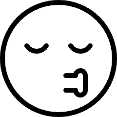 Smiley Kiss Icon from Ultimate Light Set