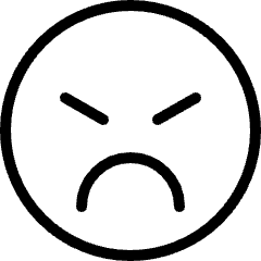 Smiley Mad Icon from Ultimate Light Set