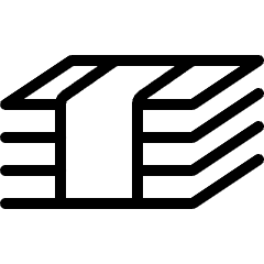 Accounting Bill Stack 1 Icon from Ultimate Light Set