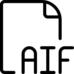 Audio File Aif 1 Icon from Ultimate Light Set