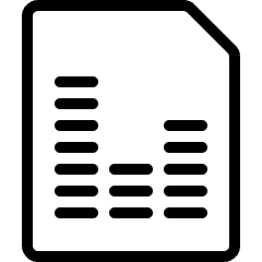 Audio File Equalizer Icon from Ultimate Light Set