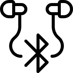 Earpods Bluetooth Icon from Ultimate Light Set