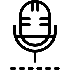 Microphone Podcast 1 Icon from Ultimate Light Set