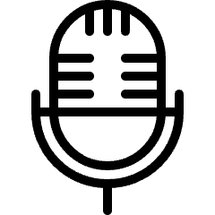 Microphone Podcast 2 Icon from Ultimate Light Set