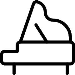 Instrument Classical Piano Icon from Ultimate Light Set
