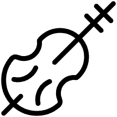 Instrument Contrabass Icon from Ultimate Light Set