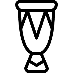 Instrument Dholak Icon from Ultimate Light Set