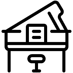 Instrument Piano Icon from Ultimate Light Set