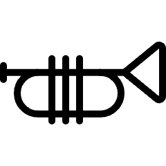 Instrument Trumpet Icon from Ultimate Light Set