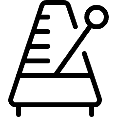 Music Metronome Icon from Ultimate Light Set