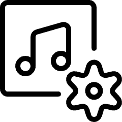 Playlist Settings Icon from Ultimate Light Set