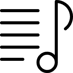 Playlist Songs 1 Icon from Ultimate Light Set