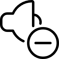 Volume Control Down 3 Icon from Ultimate Light Set