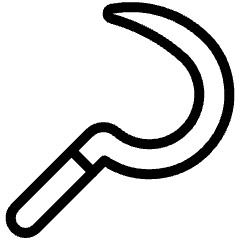 Farming Sickle Icon from Ultimate Light Set