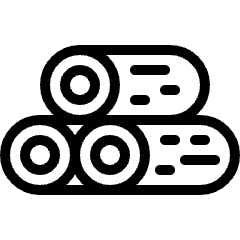 Trees Log Icon from Ultimate Light Set