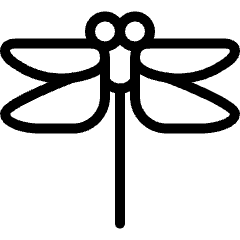 Flying Insect Dragonfly 2 Icon from Ultimate Light Set