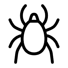 Pets Tick Icon from Ultimate Light Set