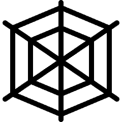 Spider Web 1 Icon from Ultimate Light Set