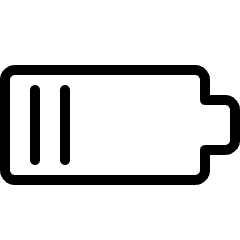 Charging Battery Low 2 Icon from Ultimate Light Set