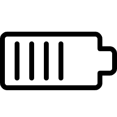 Charging Battery Medium Icon from Ultimate Light Set