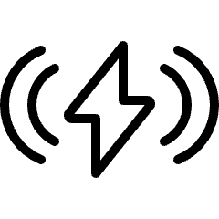 Charging Flash Wave Icon from Ultimate Light Set