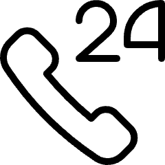 Phone Actions 24 Support Icon from Ultimate Light Set