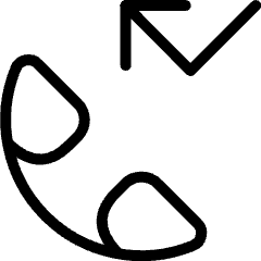 Phone Actions Missed Call 1 Icon from Ultimate Light Set