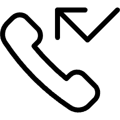 Phone Actions Missed Call Icon from Ultimate Light Set