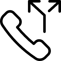 Phone Actions Split Icon from Ultimate Light Set
