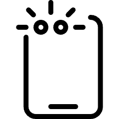 Phone Camera Shoot Icon from Ultimate Light Set