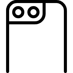 Phone Double Camera Icon from Ultimate Light Set