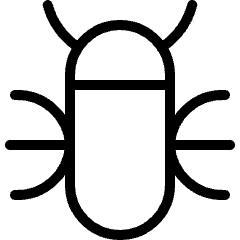 Computer Bug 2 Icon from Ultimate Light Set