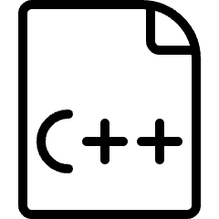 File C Plus Plus Icon from Ultimate Light Set