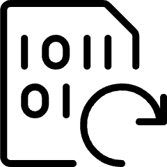 File Code Refresh Icon from Ultimate Light Set