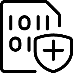 File Code Shield Icon from Ultimate Light Set