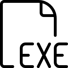 File Exe 1 Icon from Ultimate Light Set