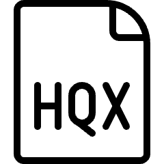 File Hqx Icon from Ultimate Light Set