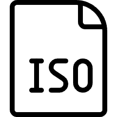 File Iso Icon from Ultimate Light Set