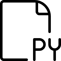 File Py 1 Icon from Ultimate Light Set