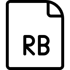 File Rb Icon from Ultimate Light Set