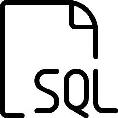 File Sql 1 Icon from Ultimate Light Set